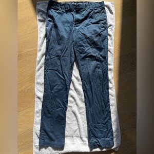 Penguin’s Men's Blue Slim Fit Cargo Pants